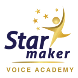โลโก้ Star Maker สถาบันสอนร้องเพลงและฝึกใช้เสียงเพื่อการสื่อสาร